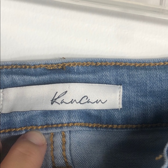 Distressed jean skirt! - Picture 4 of 5